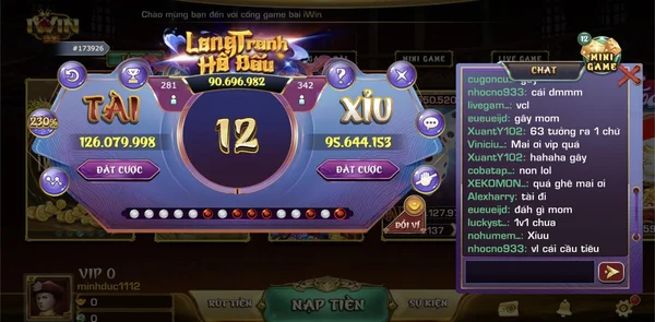 Tìm hiểu thông tin về tựa game Tài xỉu IWIN68