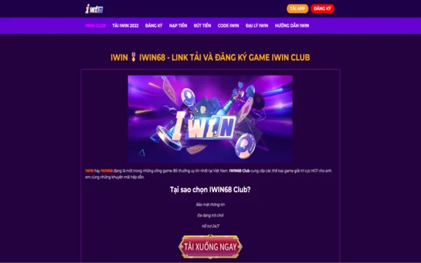 Lưu ý khi thực hiện Đăng nhập IWIN68