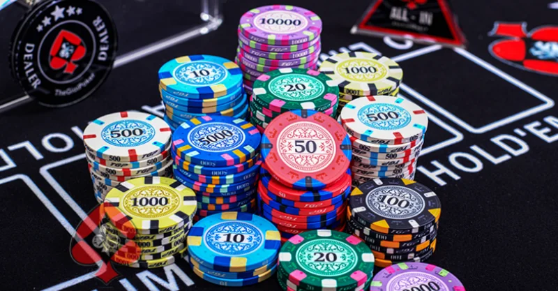 Chip poker có những loại phổ biến nào?