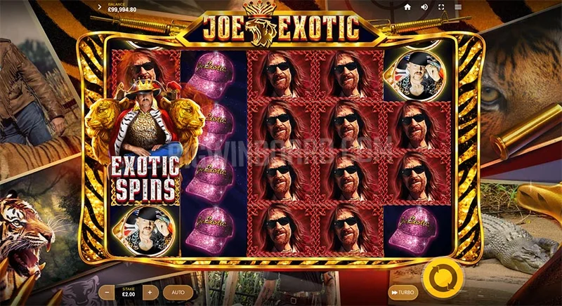 Sức hấp dẫn từ slot trực tuyến Joe Exotic