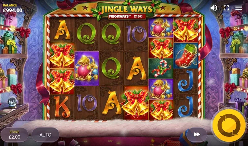 Cách chơi game Jingle Ways Megaways