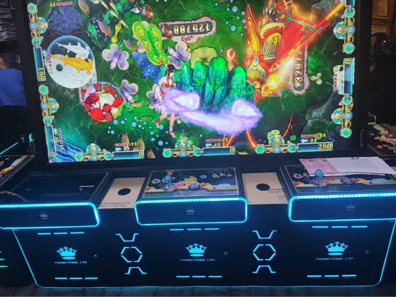 Cách tham gia chơi game bắn cá trên máy chơi game arcade