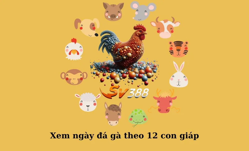 Cách xem ngày đá gà theo 12 con giáp