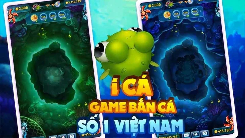 iCá - Bắn Cá ZingPlay VNG luôn mang lại niềm vui với lối chơi đơn giản và đồ họa dễ thương.